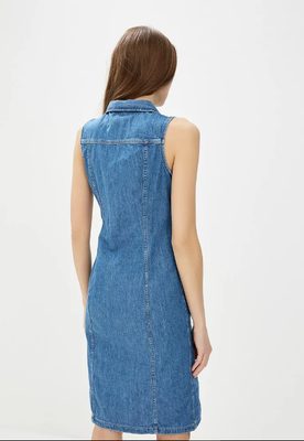 levi's sleeveless denim dress